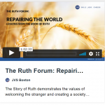 The Ruth Forum: Repairing the World